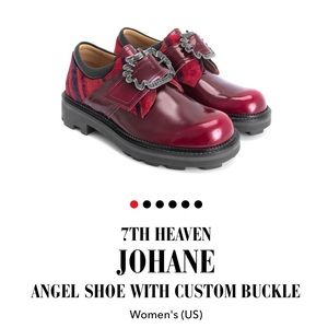 John Fluevog Johane / Angel Buckled shoe